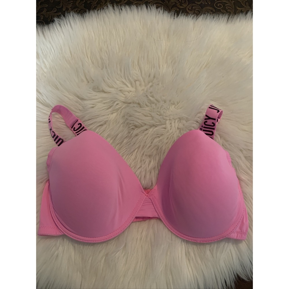 juicy couture intimates hit pink t shirt bra 38DD